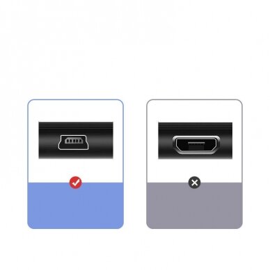 USB kabelis Ugreen USB - mini USB 480 Mbps 1,5 m Juodas (US132 10385) 20