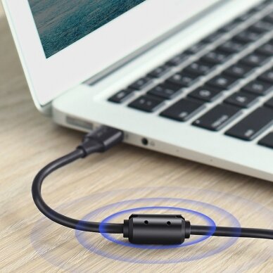 USB kabelis Ugreen USB - mini USB 480 Mbps 1,5 m Juodas (US132 10385) 22
