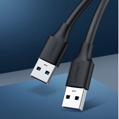 Akcija! Ugreen USB - USB (male - USB 3.2 Gen 1) cable 1 m Juodas (US128 10370) 9 Akcija! Ugreen USB - USB (male - USB 3.2 Gen 1) cable 1 m Juodas (US128 10370) 9