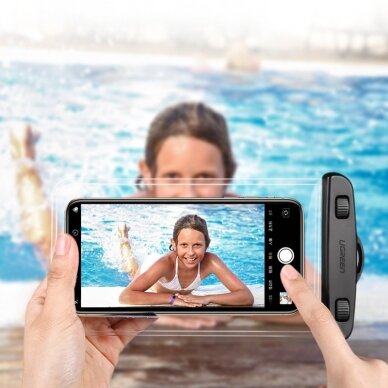 Ugreen waterproof phone case IPX8 juodas (60959)  4