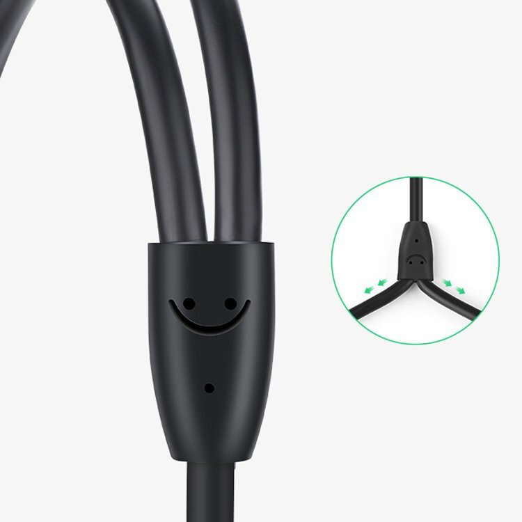 Akcija! Audio kabelis Ugreen USB Type C (male) - 2RCA (male) 1,5m Pilkas (20193 CM451)  2