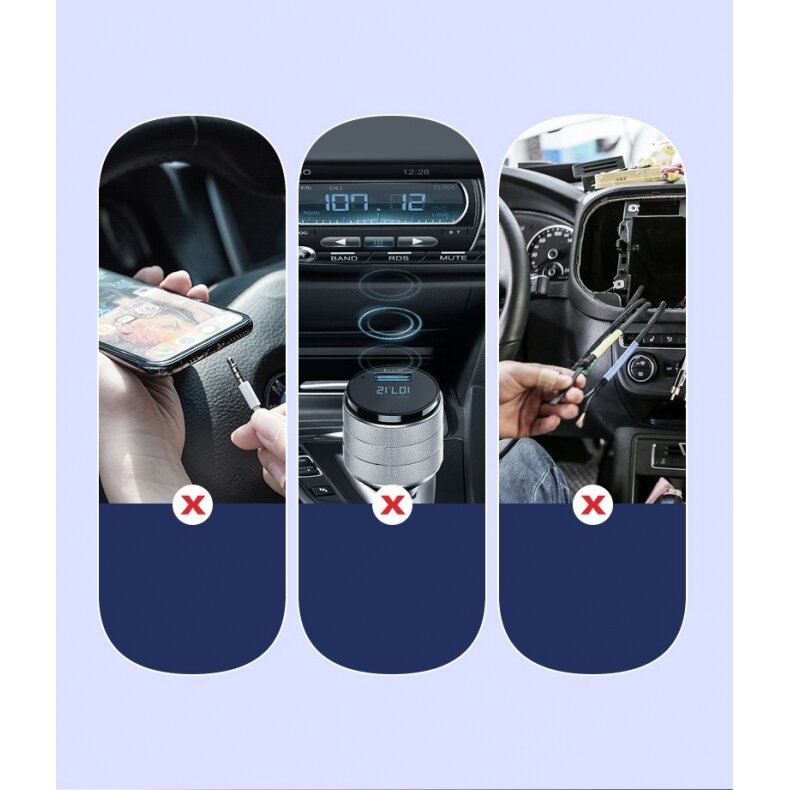 AKCIJA! *** Prekė su pažeista pakuote 1 vnt. *** Ugreen Bluetooth 5.0 audio receiver cable USB AUX audio jack adapter black (70601 CM309) 1 AKCIJA! *** Prekė su pažeista pakuote 1 vnt. *** Ugreen Bluetooth 5.0 audio receiver cable USB AUX audio jack adapter black (70601 CM309) 1