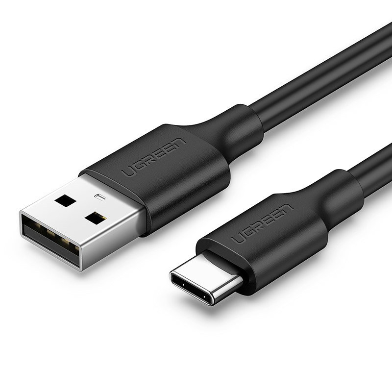 USB Kabelis Ugreen - USB Type C kabelis 3A 2m juodas (60118) USB Kabelis Ugreen - USB Type C kabelis 3A 2m juodas (60118)