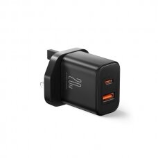 UK Joyrooom FlashSeries JR-TCF05 20W USB-A USB-C Charger - Black