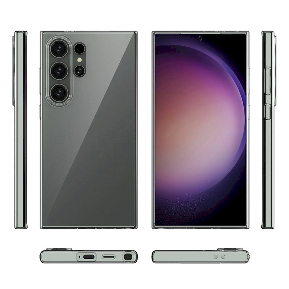 Dėklas Ultra Clear Samsung Galaxy S24 Ultra - Permatomas 4 Dėklas Ultra Clear Samsung Galaxy S24 Ultra - Permatomas 4
