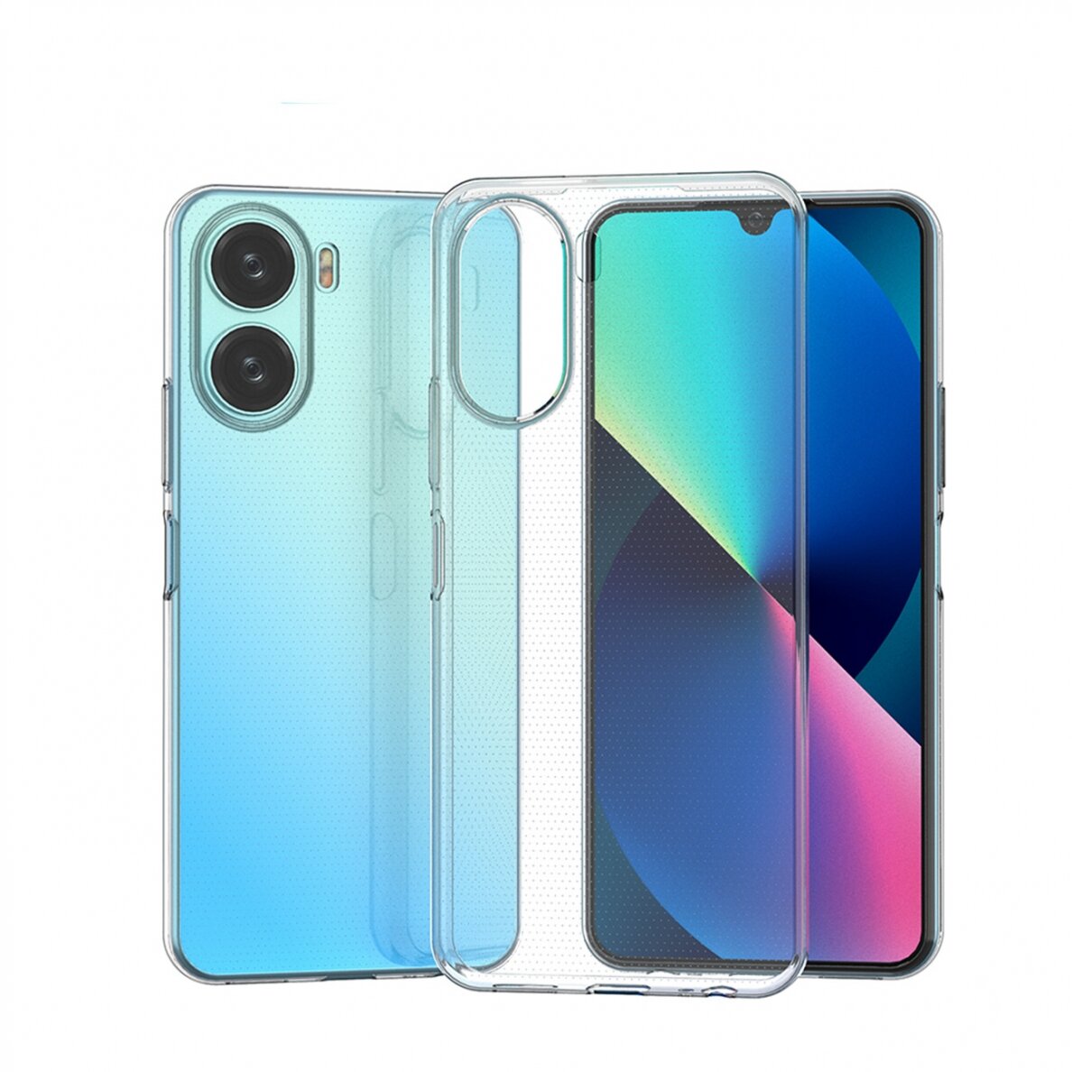 Dėklas Ultra Clear 0.5mm Vivo Y16 / Vivo Y02s Skaidrus 6 Dėklas Ultra Clear 0.5mm Vivo Y16 / Vivo Y02s Skaidrus 6