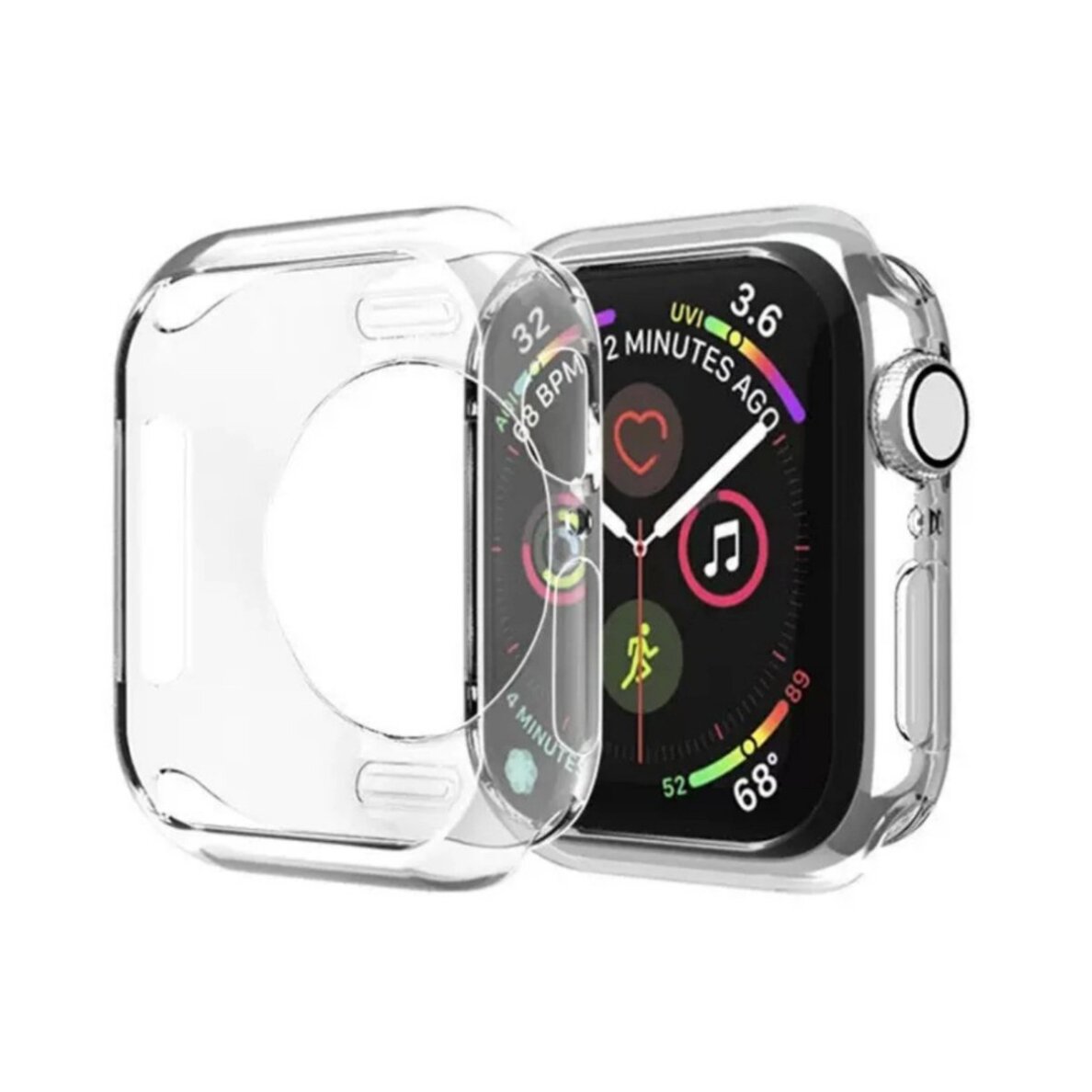Apple Watch 42mm (Series 10) dėklas Ultra Clear – skaidrus Apple Watch 42mm (Series 10) dėklas Ultra Clear – skaidrus