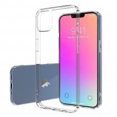 Dėklas Ultra Clear 0.5mm Case Gel TPU iPhone 13 Pro permatomas