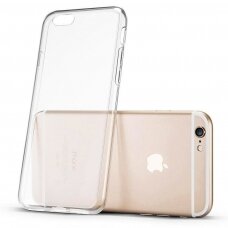 Dėklas Ultra Clear 0.5mm Case Gel TPU Cover iPhone 8 Plus / 7 Plus Skaidrus