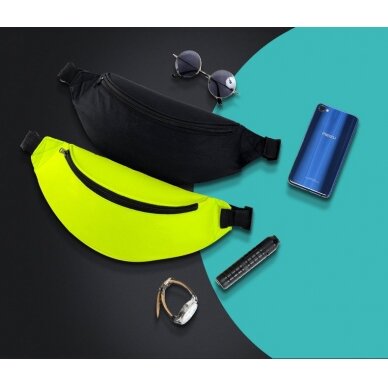 Diržas bėgimui bag skirta keys wallet documents black 9 Diržas bėgimui bag skirta keys wallet documents black 9