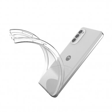 Dėklas Ultra Clear 0.5mm case for Motorola Moto G82 5G / Moto G52 Skaidrus 7
