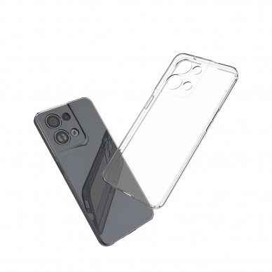 Dėklas Ultra Clear 0.5mm case for Oppo Reno 8 Pro Skaidrus 5 Dėklas Ultra Clear 0.5mm case for Oppo Reno 8 Pro Skaidrus 5