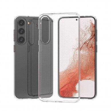 Dėklas Ultra Clear 0.5mm Samsung Galaxy S23 Plus Permatomas 6 Dėklas Ultra Clear 0.5mm Samsung Galaxy S23 Plus Permatomas 6