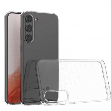 Dėklas Ultra Clear 0.5mm Samsung Galaxy S23 Plus Permatomas 7 Dėklas Ultra Clear 0.5mm Samsung Galaxy S23 Plus Permatomas 7