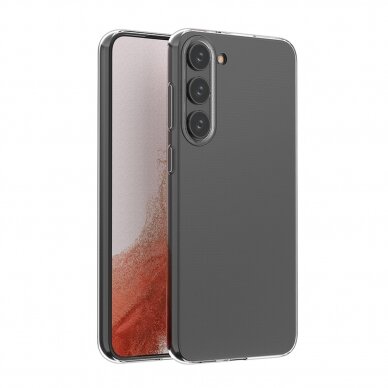 Dėklas Ultra Clear 0.5mm Samsung Galaxy S23 Permatomas Dėklas Ultra Clear 0.5mm Samsung Galaxy S23 Permatomas