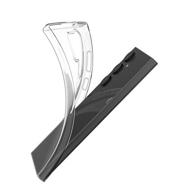 Akcija! Dėklas Ultra Clear 0.5mm Samsung Galaxy S23 Ultra Permatomas  1