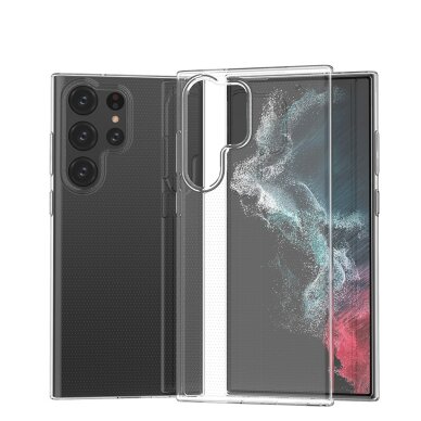 Akcija! Dėklas Ultra Clear 0.5mm Samsung Galaxy S23 Ultra Permatomas  7