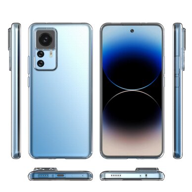 Akcija! Dėklas Ultra Clear 0.5mm Xiaomi 12T Pro / Xiaomi 12T Skaidrus  2