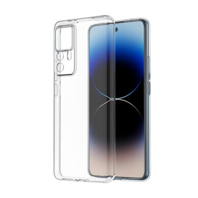 Akcija! Dėklas Ultra Clear 0.5mm Xiaomi 12T Pro / Xiaomi 12T Skaidrus  5