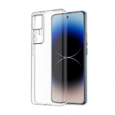 Dėklas Ultra Clear 0.5mm Xiaomi 12T Pro / Xiaomi 12T Skaidrus 5