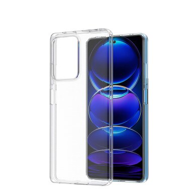 Akcija! Dėklas Ultra Clear 0.5mm Xiaomi Redmi Note 12 Pro Plus Skaidrus  3