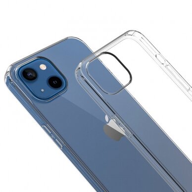 Dėklas Ultra Clear 0.5mm iPhone 13 mini Skaidrus 3