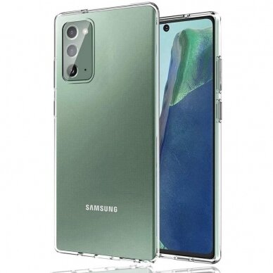 Ultra Clear 0.5Mm Gelinis Tpu Dėklas Samsung Galaxy Note 20 Skaidrus