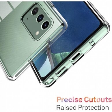 Ultra Clear 0.5Mm Gelinis Tpu Dėklas Samsung Galaxy Note 20 Skaidrus 1