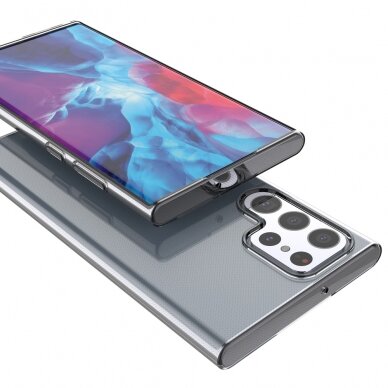 Dėklas Ultra Clear 0.5mm Case Samsung Galaxy S22 Ultra Skaidrus 5