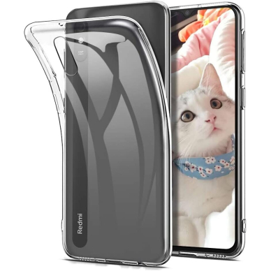 Skaidrus Tpu Dėklas Ultra Clear 0.5Mm Xiaomi Redmi 9A Skaidrus
