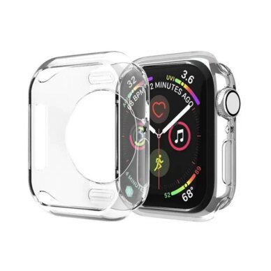 Apple Watch 46 mm (Series 10) dėklas Ultra Clear – skaidrus