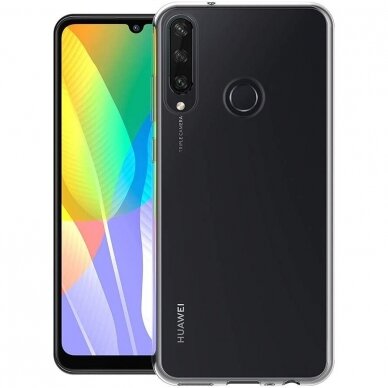 Ultra Clear 0.5Mm Dėklas Tpu Huawei Y6P Skaidrus 1 Ultra Clear 0.5Mm Dėklas Tpu Huawei Y6P Skaidrus 1