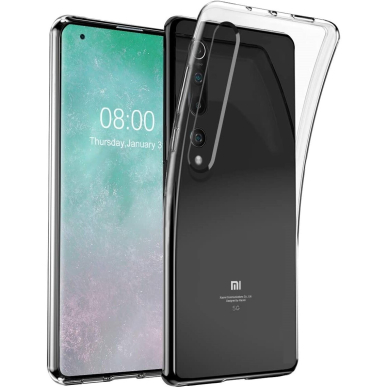 Ultra Clear 0.5mm dėklas TPU Xiaomi Mi 10 Pro / Xiaomi Mi 10 skaidrus