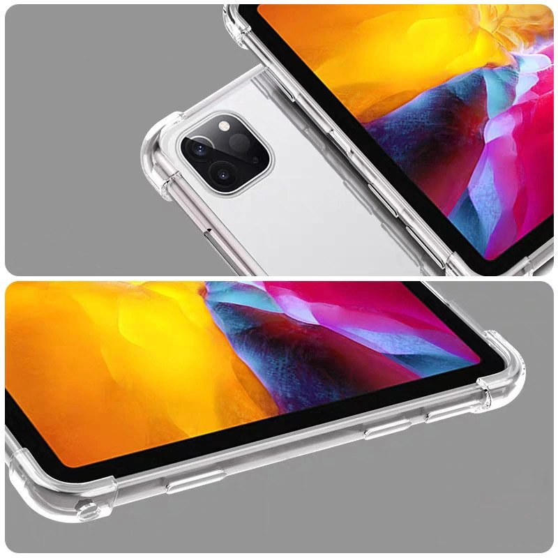 Ultra skaidrus Antishock dėklas TPU Huawei MatePad Pro 10,8'' skaidrus 5