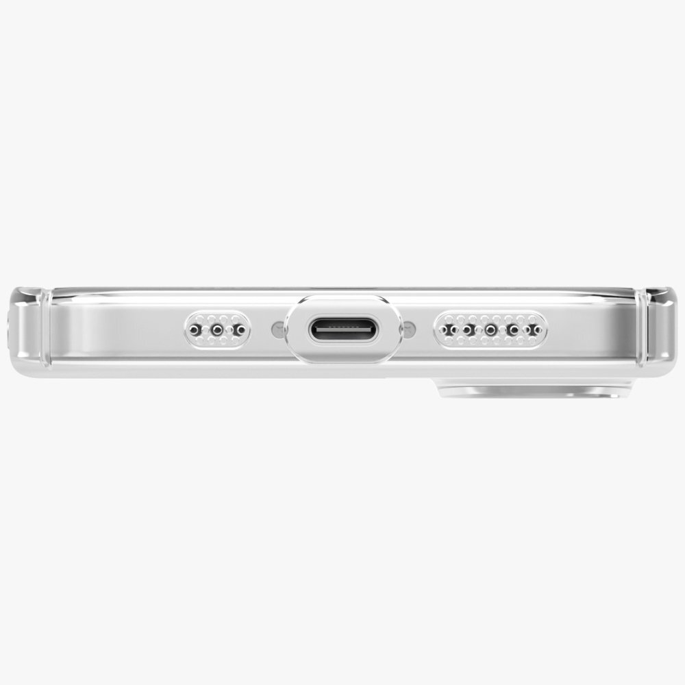 iPhone 17 Uniq Airsuit MagClick Charging dėklas – skaidrus 3