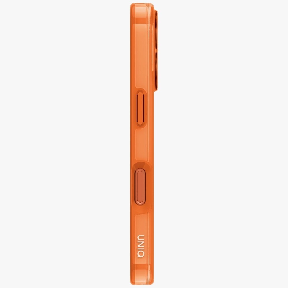 iPhone 17 Pro Max Uniq Clario Magclick įkrovimo dėklas – oranžinis 3