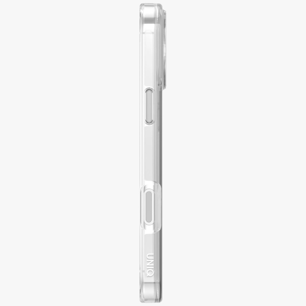 iPhone 17 Pro Max Uniq Clario MagClick Charging dėklas – skaidrus 3 iPhone 17 Pro Max Uniq Clario MagClick Charging dėklas – skaidrus 3