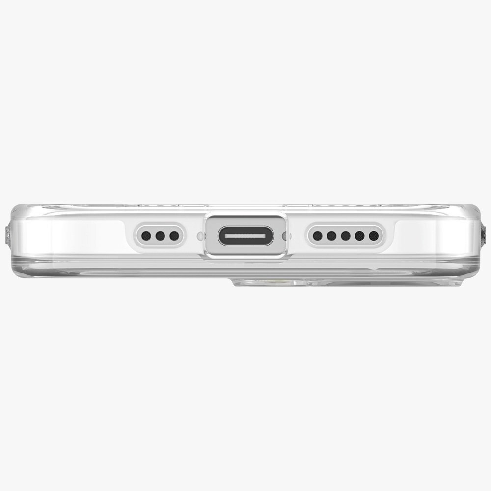 iPhone 17 Uniq Clario MagClick Charging dėklas – skaidrus 4