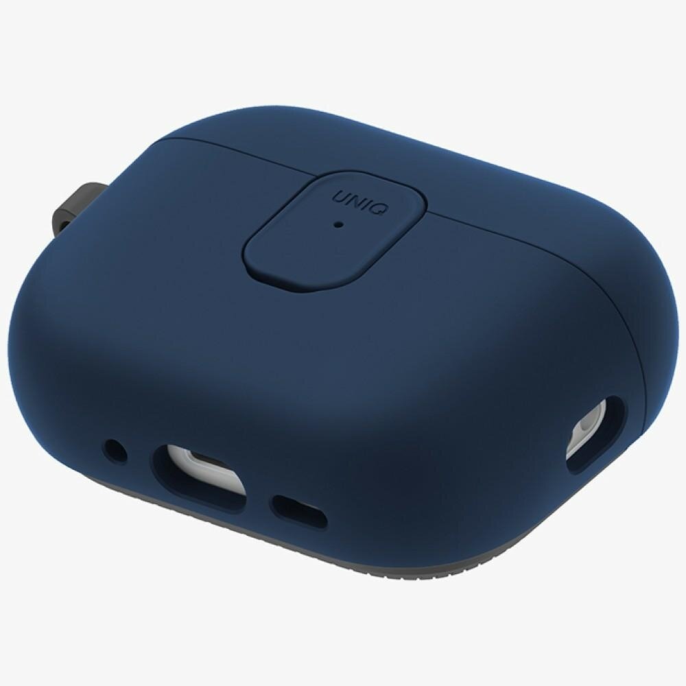 AirPods Pro 3 Uniq Clyde dėklas – mėlynas / pilkas 3