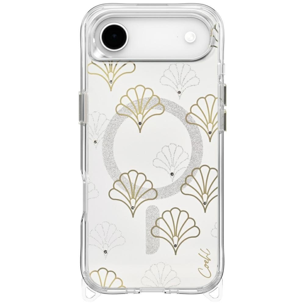 iPhone dėklas Uniq Coehl Maree Air, Magnetic Charging – sidabrinis iPhone dėklas Uniq Coehl Maree Air, Magnetic Charging – sidabrinis