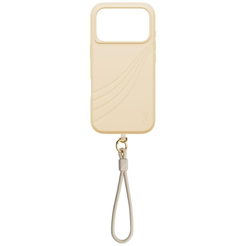 iPhone 17 Pro Uniq Coehl Serina Magnetic Charging dėklas – smėlinis 1 iPhone 17 Pro Uniq Coehl Serina Magnetic Charging dėklas – smėlinis 1