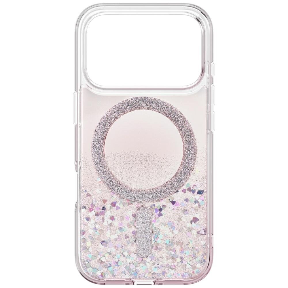 iPhone 17 Pro Uniq Coehl Solea Magnetic Charging dėklas – rožinis 1