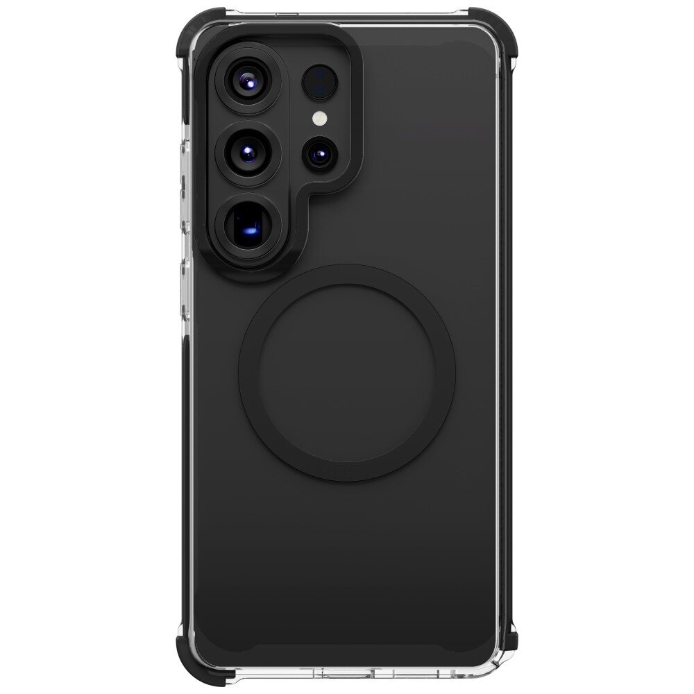 Samsung Galaxy S26 Ultra Uniq Combat Magclick Charging dėklas – juodas 1 Samsung Galaxy S26 Ultra Uniq Combat Magclick Charging dėklas – juodas 1