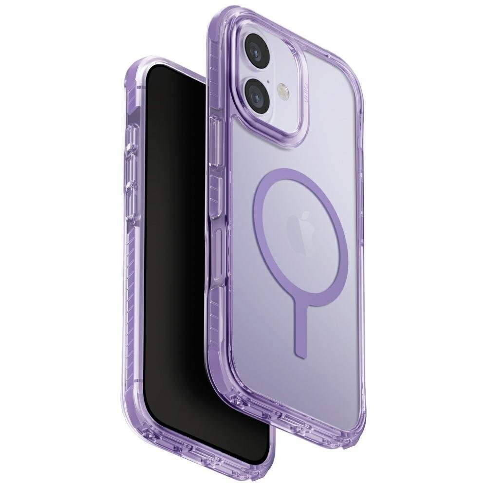 iPhone 17 Uniq Combat MagClick Charging dėklas – violetinis iPhone 17 Uniq Combat MagClick Charging dėklas – violetinis