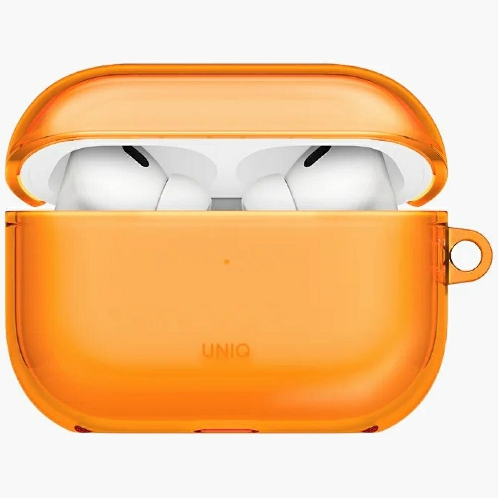 AirPods Pro 3 Uniq Glase dėklas – oranžinis 2