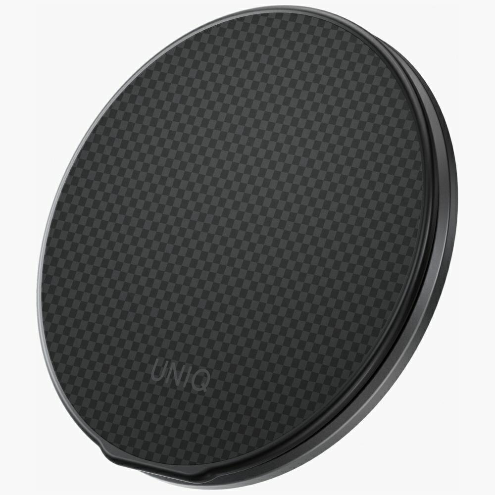 Magnetinis laikiklis Uniq Grivix Premium 360 su stovu – juodas Magnetinis laikiklis Uniq Grivix Premium 360 su stovu – juodas