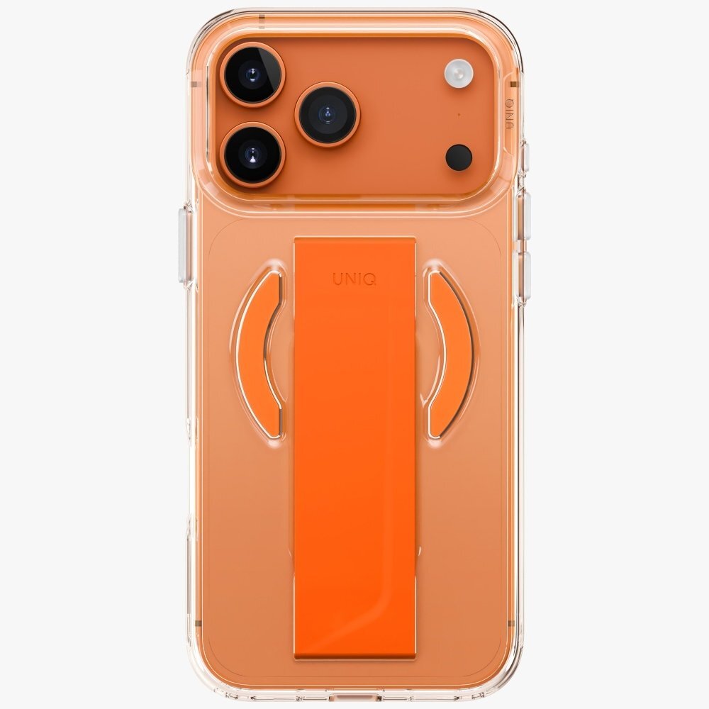 iPhone 17 Pro Max Uniq Heldro Air MagClick Charging dėklas – oranžinis 1 iPhone 17 Pro Max Uniq Heldro Air MagClick Charging dėklas – oranžinis 1