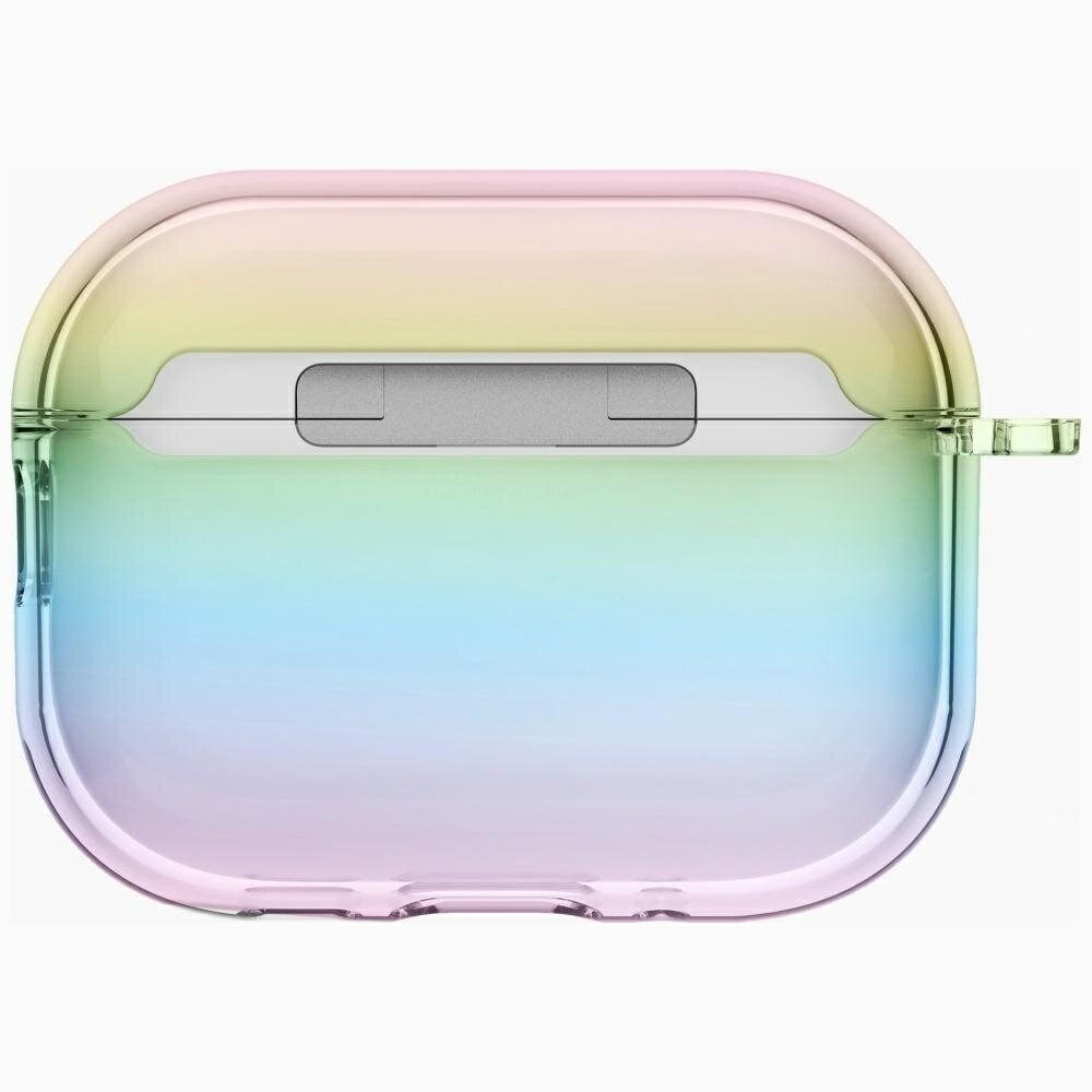 AirPods Pro 3 Uniq Iridescia Hang dėklas – skaidrus, įvairiaspalvis 4