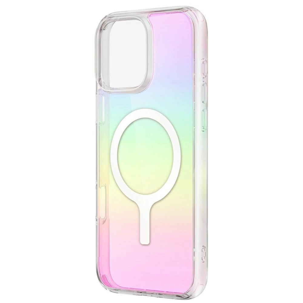 Uniq Iridescia Magclick Charging Dėklas skirtas iPhone 16 - Multicolor 1 Uniq Iridescia Magclick Charging Dėklas skirtas iPhone 16 - Multicolor 1