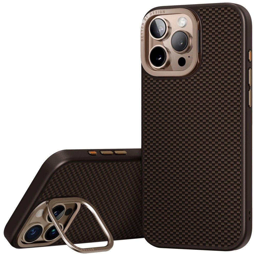 Uniq Keva Max Magclick Charging Camera Stand Dėklas skirtas iPhone 16 Pro Max - Rudas 1 Uniq Keva Max Magclick Charging Camera Stand Dėklas skirtas iPhone 16 Pro Max - Rudas 1